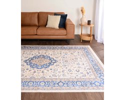 Perzisch tapijt wasbaar - Moderna blauw 240x340
