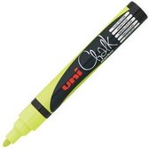 Krijtstift uni-ball rond 1.8-2.5mm fluor geel | 1 stuk | 6 stuks