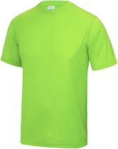 Vegan T-shirt met korte mouwen Cool T 'Electric Green' - M
