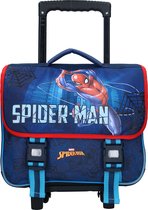 Trolley School Backpack Spider-Man Keep On Moving - Blauw