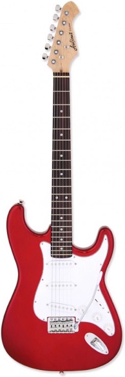 Aria STG-003 CA Candy apple Red rood elektrische stratocaster gitaar