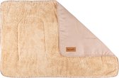 Scruffs Cosy - Zachte hondendeken - Tweezijdig te gebruiken met heerlijk zachte binnenvoering - 110 x 75cm - Desert Sand