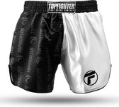 Topfighter Muay Thai Short • Iconic Logo Wit Large