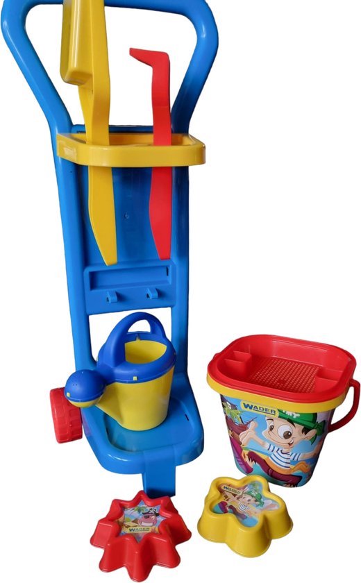 Strand speelgoed trolley meisjes - Buitenspeelgoed - verjaardag cadeau  -Zandbak -... | bol.com