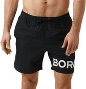 Björn Borg - Swim Shorts Sheldon Black Beauty - Heren -  Zwembroek - Maat XL - Zwart