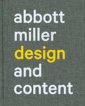 ISBN Abbott Miller : Design and Content, Anglais, Couverture rigide