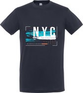 T-Shirt 359-10 NYC - Navy, xL