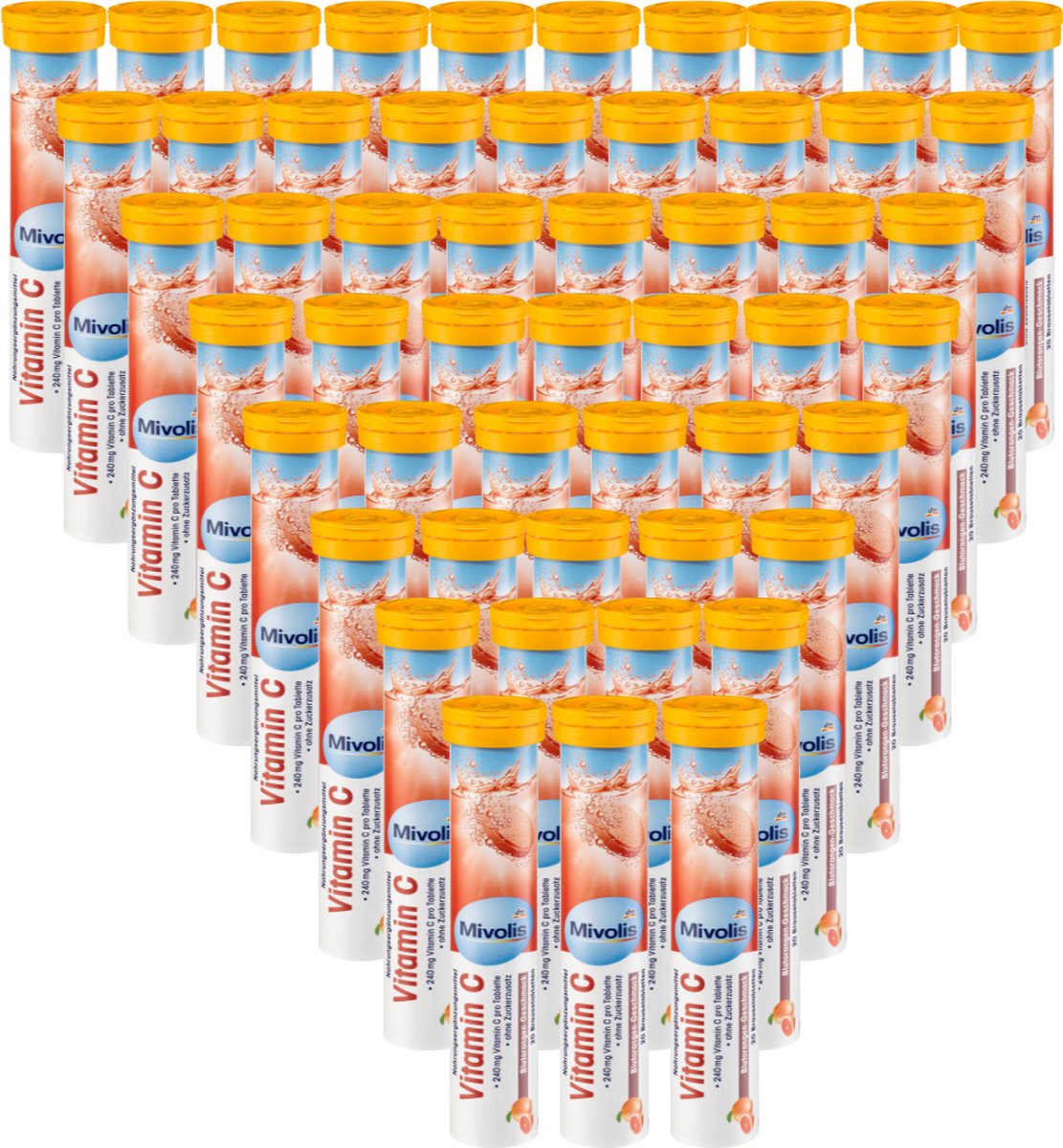 Mivolis Vitamine C bruistabletten, 70x20 (1400 stuks)