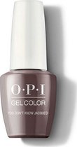 nagellak You Don'T Know Jacques Opi Bruin (15 ml)