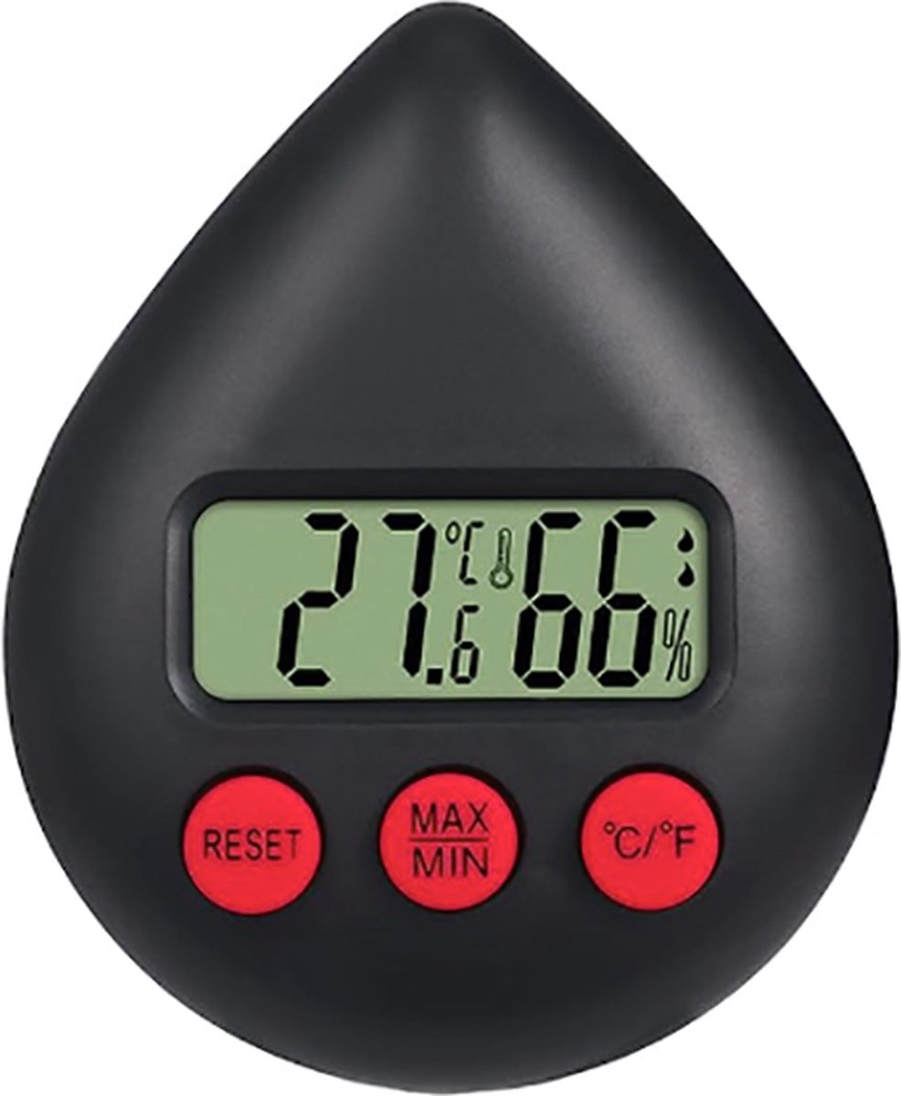 Douchetimer Douchewekker Douche Klok Douche Timer Zwart