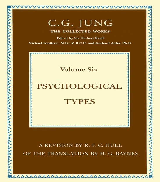 Collected Works of C. G. Jung- Psychological Types - cover