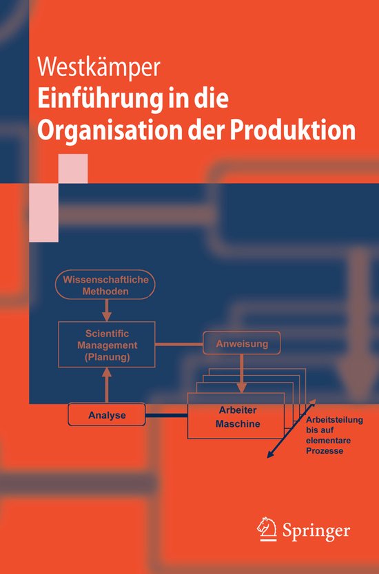 Einführung in die Organisation der Produktion - cover