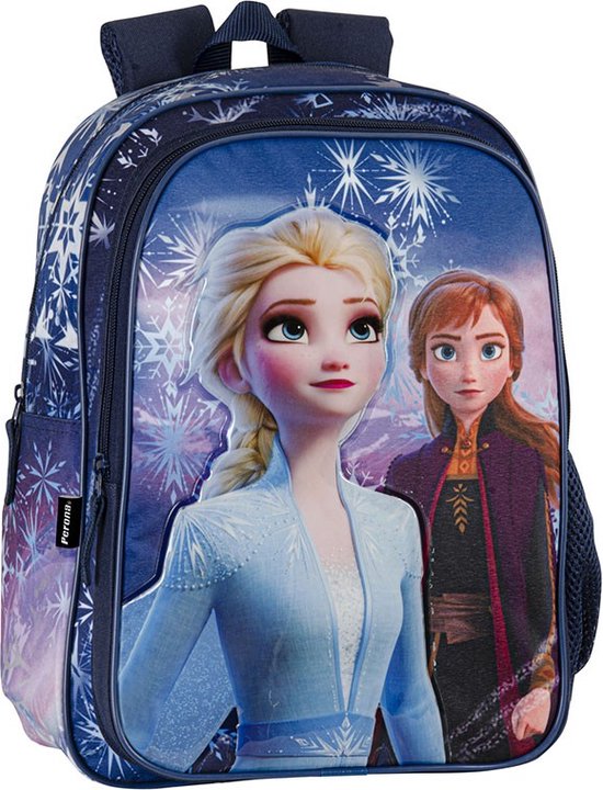 Disney Frozen 2 - Rugzak - Elsa & Anna - Frosted - 3d - 37 cm / Top kwaliteit. - Disney Frozen
