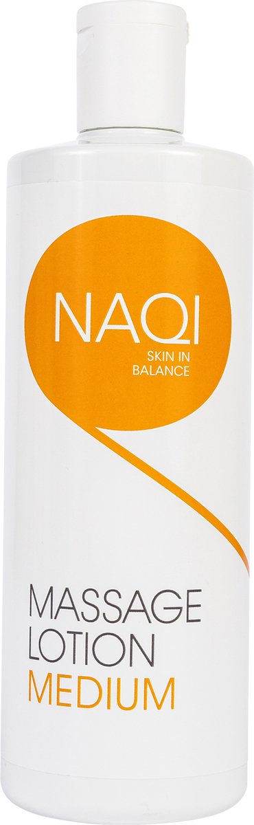 Goedkoopste NAQI® Massage Lotion Medium 500 ml - Paraffine vrij - Hydraterend