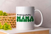 Mok Marijuana Mama - Sweet - Green - Groen - Blunt - Happy - Relax - Good Vipes - High - 4:20 - 420 - Mary jane - Chill Out - Roll - Smoke.
