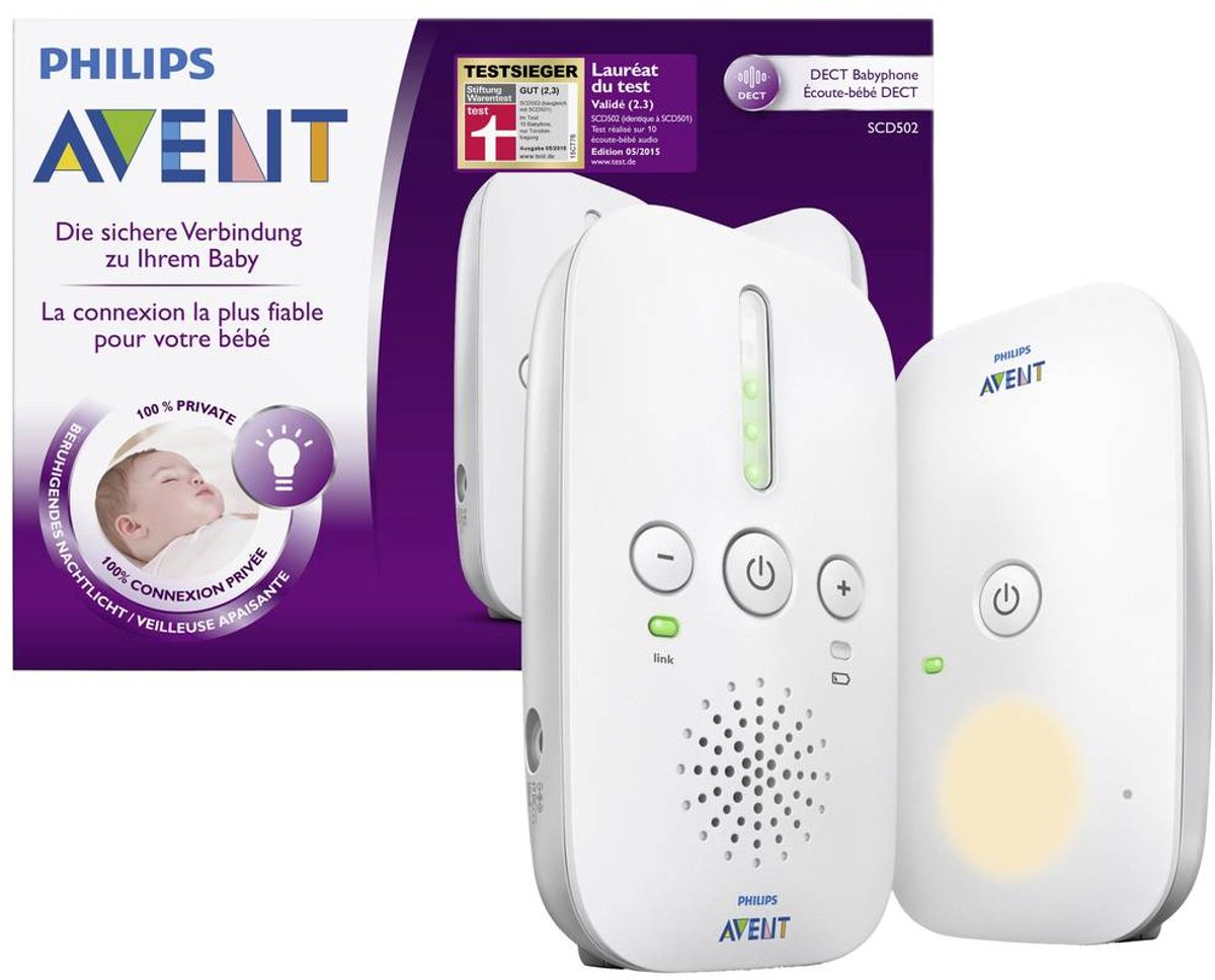 Philips SCD502/26 Avent DECT Audio Babyfoon DECT