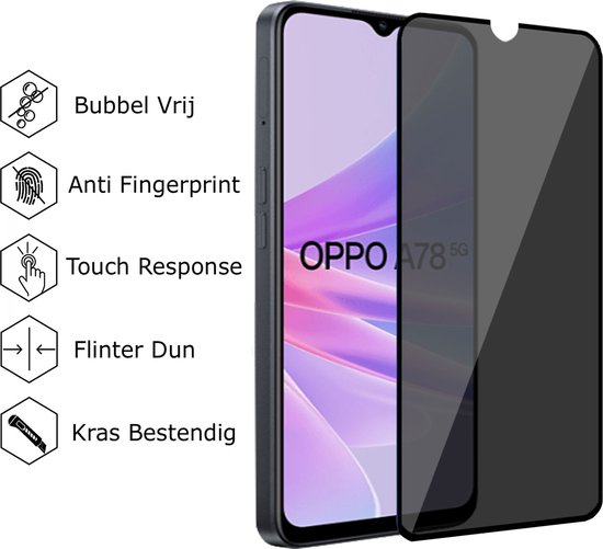 ACCEZZ Gehard Glas Screenprotector voor Oppo A6 Pro (5G) Transparant
