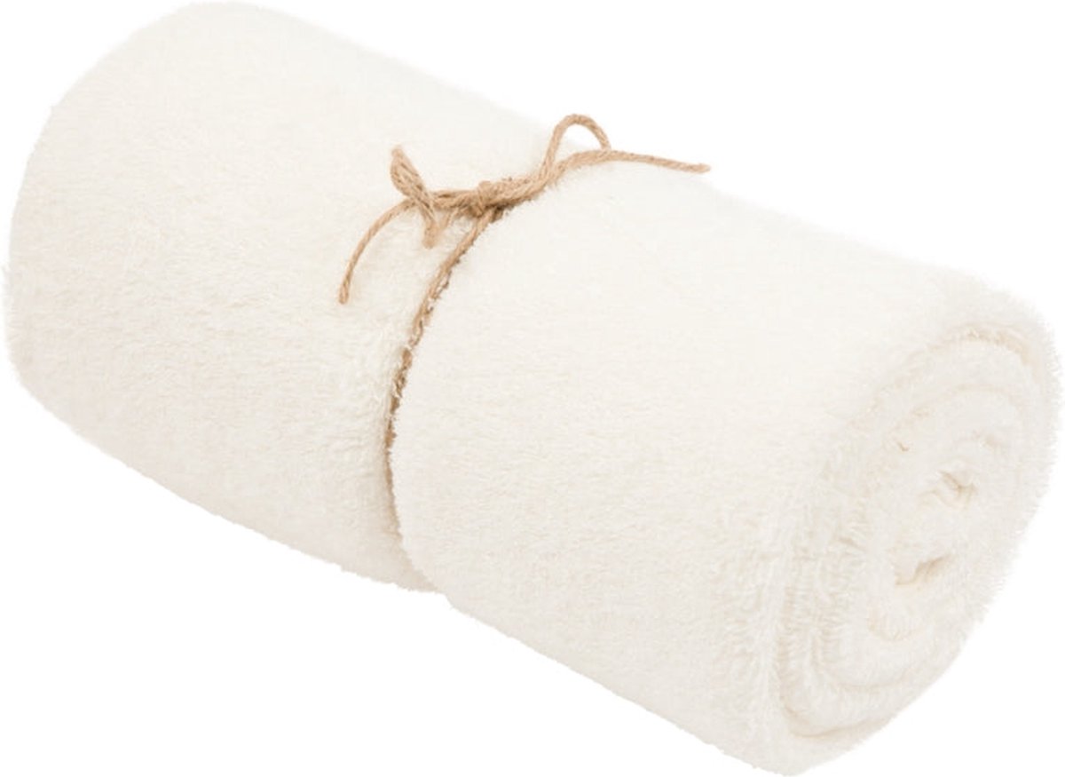 Timboo Handdoek 100x150cm | Daisy White