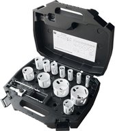 Kit d'électricien Mandrex bi-métal SpeedXcut M42 MHSD1003A, 19mm-76mm hex.11, 15 pièces (MHSD1003A)