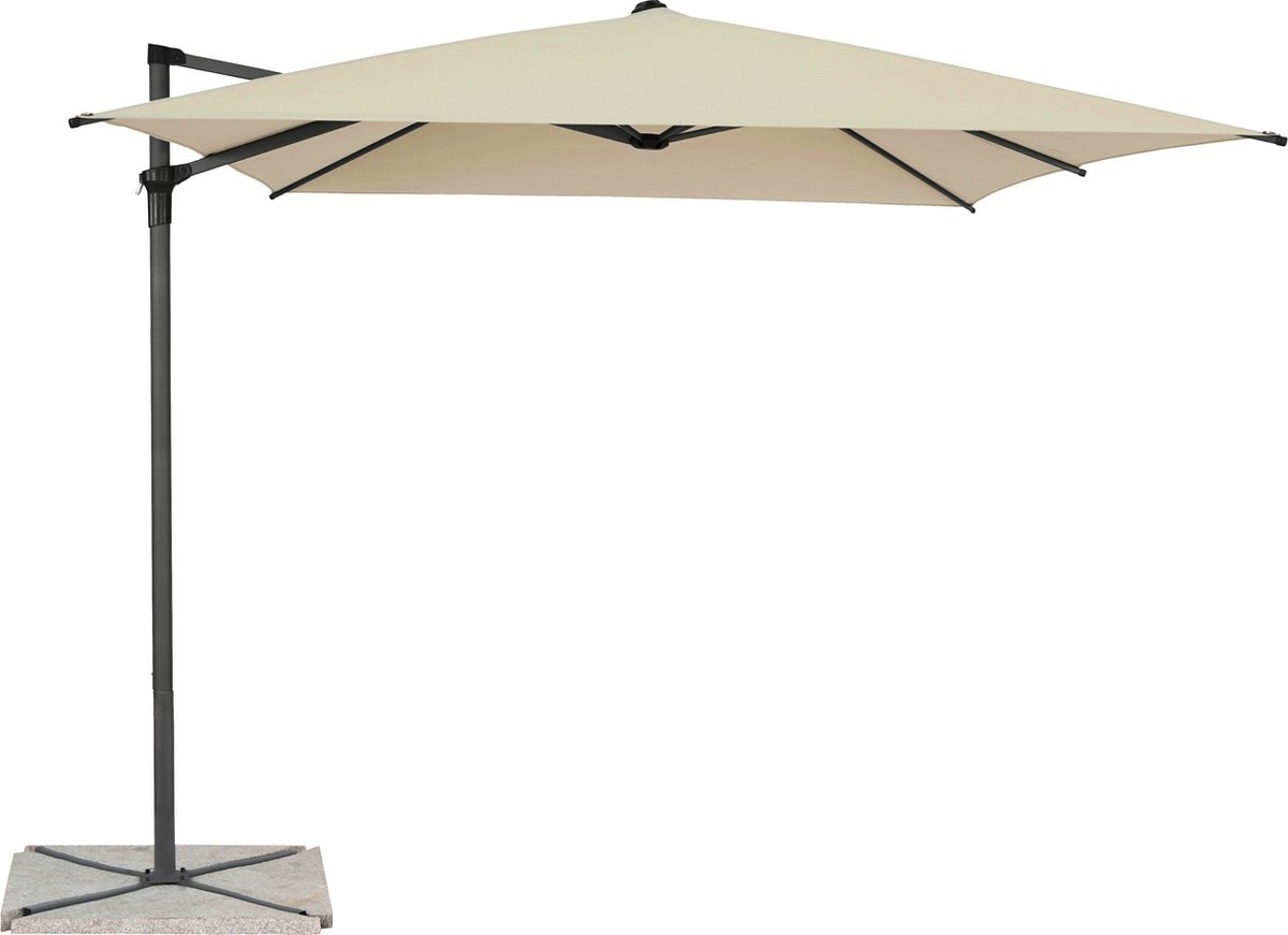 SORARA® Maza Parasol | 240 x 300 CM | Zand zweefparasol