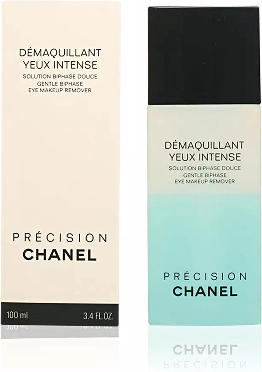Chanel Demaquillant Yeux Intense Gentle Bi-Phase Eye Makeup Remover 3.4 oz  