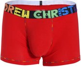 Andrew Christian Almost Naked Pride Cotton Boxer Rood - MAAT XL - Heren Ondergoed - Boxershort voor Man - Mannen Boxershort
