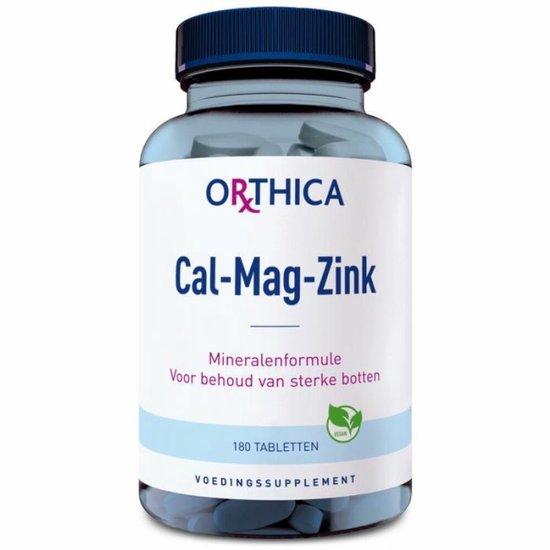 Orthica Cal-Mag-Zink - calcium, magnesium en zink - 180 tabletten