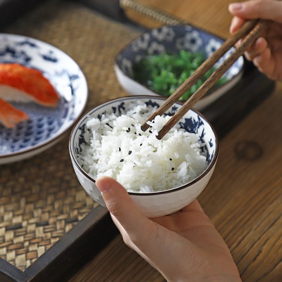 Ramenkom Set, Japanse Keramische Kommen Voor Ramen, 1200 Ml, Met Lepel Eetstokjes Soepkommen Mueslikommen Slakom 1466155127