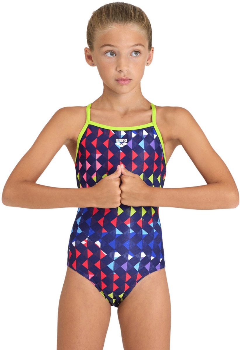 Arena G Carnival Swimsuit Lightdrop Back Softgreen-Multi