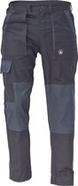Cerva Pantalon de Travail Max Neo Zwart - Vêtements de travail - 46