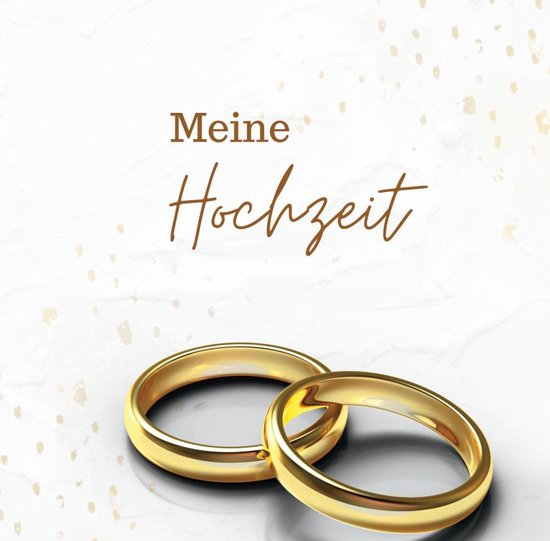 Meine Hochzeit Klassik- Hochzeitsgästebuch Premium Hardcove ... - cover