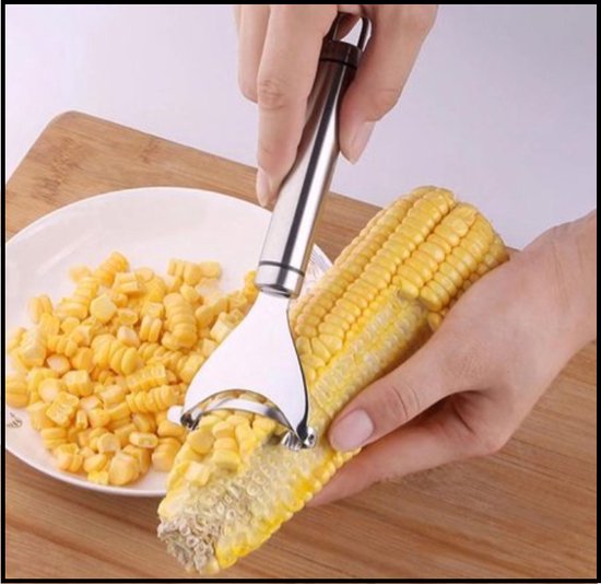 EPIN BV | Décapant de maïs d'acier inoxydable | Pelleteuse de maïs | Éplucheur de maïs | Décapant de maïs | Gadgets de Cuisine