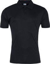 Herenpolo 'Cool Smooth' met korte mouwen Black - L