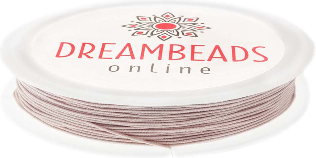 Elastisch Koord (0.5 mm) Old Rose (20 Meter)
