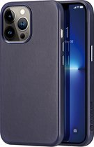 Dux Ducis - Série Naples - Coque Apple iPhone 13 Pro - Coque arrière avec anneau magnétique - Blauw foncé
