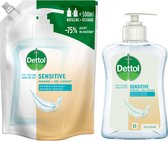 Dettol - Recharge Sensitive 500ML - Sensitive 250ML - Pack discount