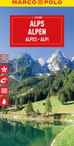 MARCO POLO Carte de voyage Alpes 1:650 000