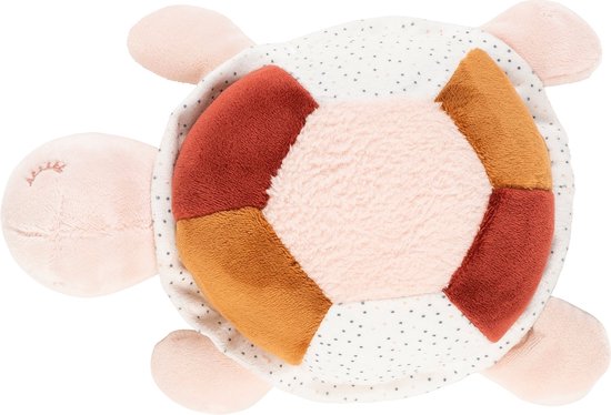 Product: Nattou Activiteiten Knuffel Schildpad Lapidou Roze - 19 cm, van het merk Nattou