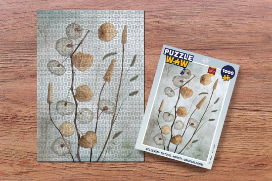 Puzzle Nature morte - Nature - Automne - Fleurs séchées - Marron - Puzzle - Puzzle 1000 pièces adultes