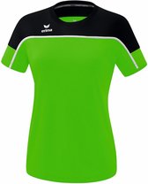 Erima Change T-Shirt Dames - Green / Zwart / Wit | Maat: 38