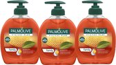 Palmolive Hygiene Plus Pompe à savon antibactérien pour les mains - 3 x 300 ml - Pack économique