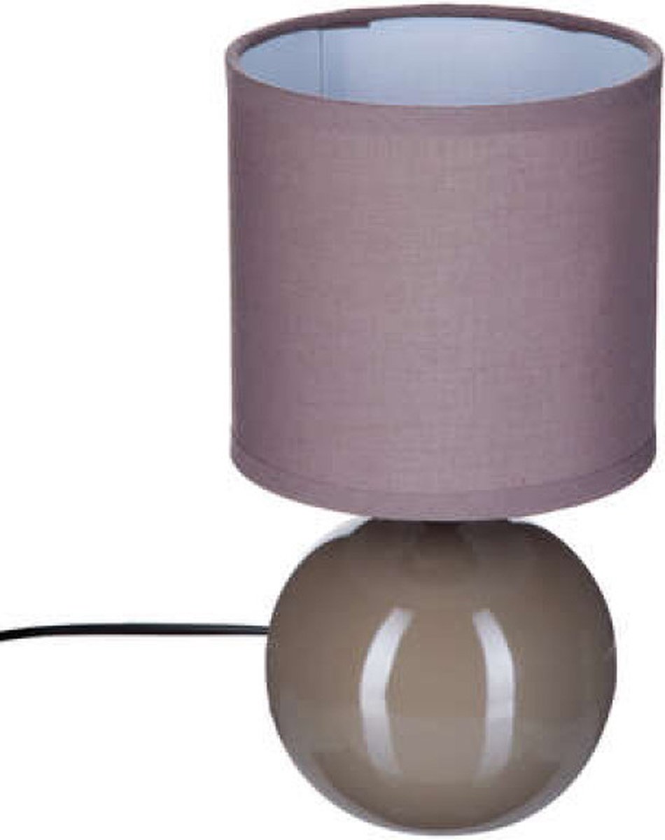 Tafellamp - Nachtlampje - Nachtkast - Taupe- Modern - Verlichting