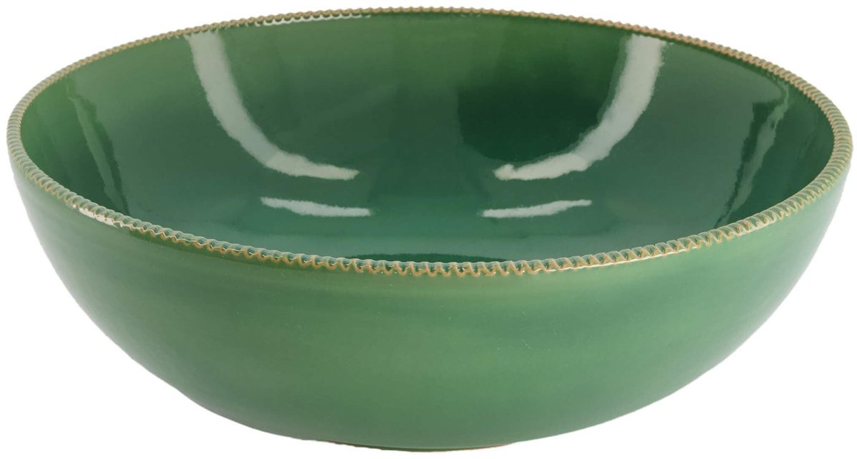 Enza Fasano  - Saladekom Pizzolato Jade 28cm - Saladekommen