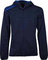 Q1905-Quick Heren Trainingsjack Pantic Zwart / Wit Unisex Jas maat 176