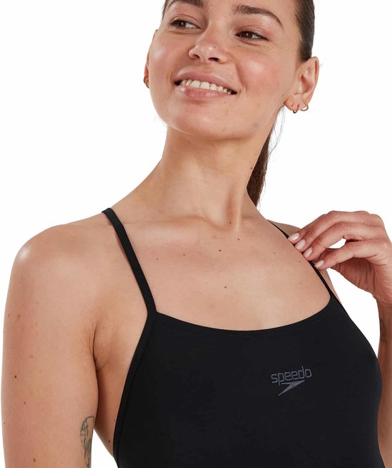 Maillot De Bain 1 Pièce Speedo Femme Eco Endurance+ - Dos Ouvert - Polyester Recyclé - Résistant Chlore
