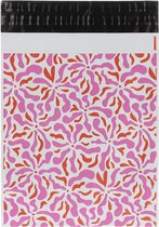 Verzendzakken voor Kleding - 100 stuks - 33.5 x 43 cm (A3) - Rood en Roze Verzendzakken Webshop - Verzendzakken plastic met plakstrip