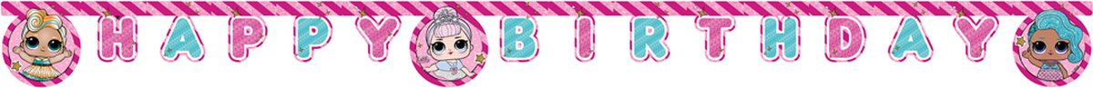 Letterslinger L.O.L. 'Happy Birthday'