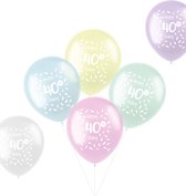 Folat - Ballonnen Pastel 40 Jaar 33 cm – 6 stuks