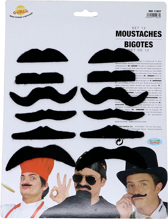 Fiestas Guirca - Plaksnorren (12 stuks)