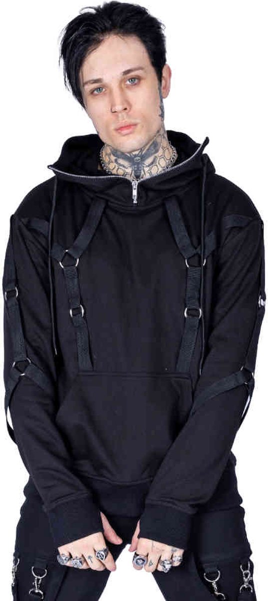 Chemical Black Hoodie/trui -L- Titan Zwart